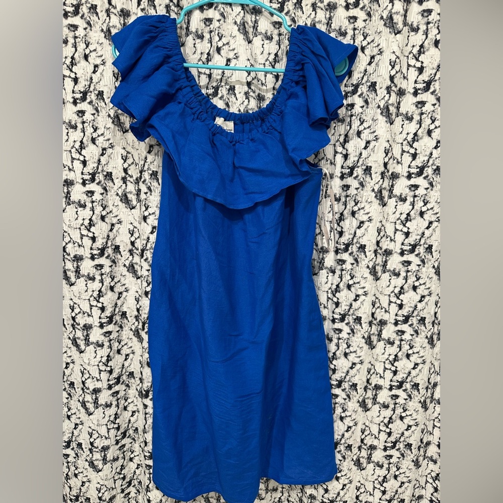 Tommy Bahama Vibrant Blue linen dress